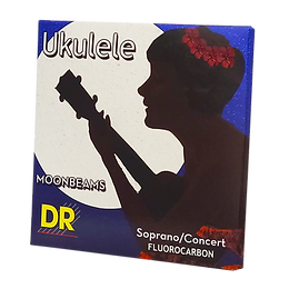 (未使用･未開封品)　DR MOONBEAMS ウクレレ弦 ソプラノ ・ コンサート 兼用 UFSC 6k88evb MOONBEAM™ and MULTI-COLOR™ Ukulele Strings